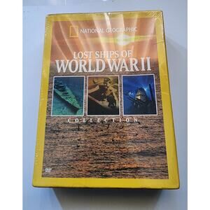 National Geographic – Lost World War II Ships DVD – Brand New & Sealed